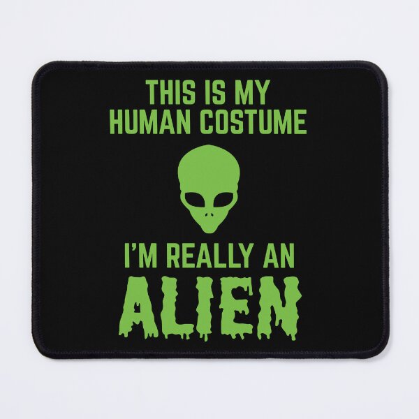 Item preview, Halloween My Human Costume I'm Really An Alien designed and sold by haselshirt.