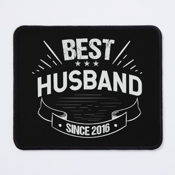 Item preview, Second Wedding Anniversary Best Husband Since 2016 designed and sold by haselshirt.