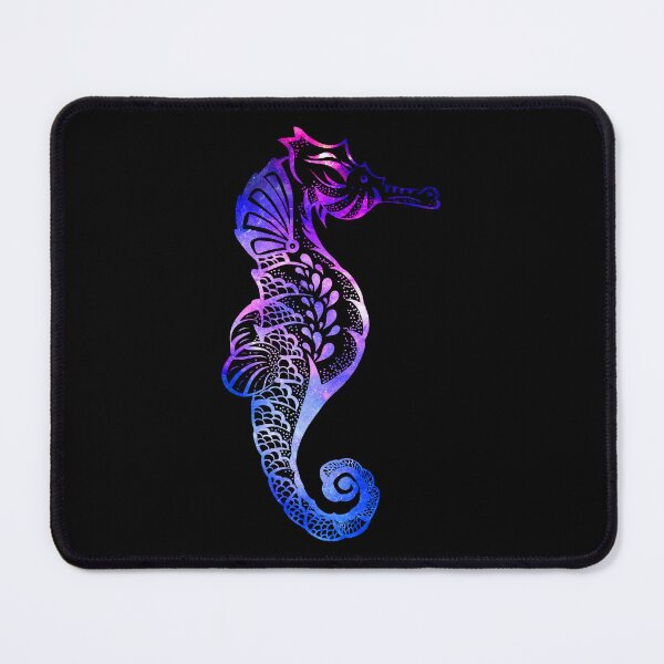 Item preview, Colorful Sea Horse Abstract Artistic Art Gift Idea designed and sold by haselshirt.