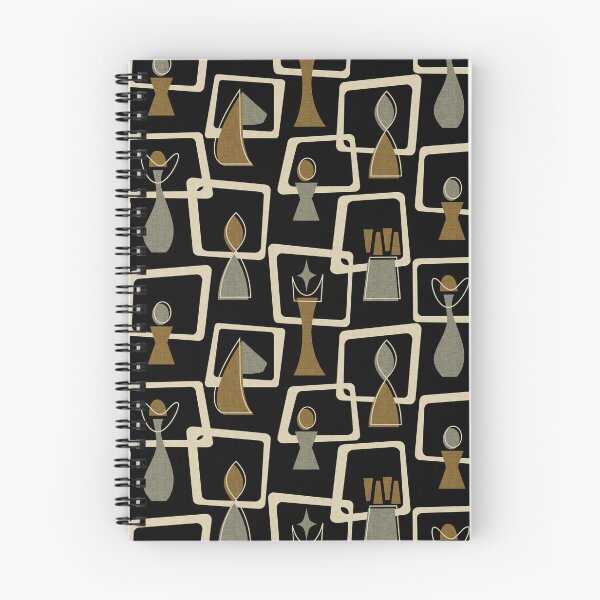Item preview, Mid Century Chess - Book Win Dark designed and sold by miavaldez.