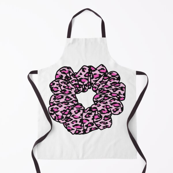 Item preview, VSCO Girl Pink Leopard Pattern Hair Scrunchie  designed and sold by EpicCreation.