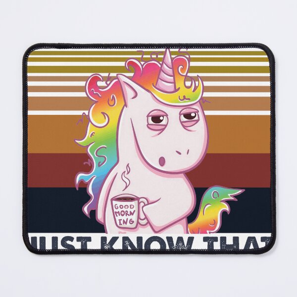 Item preview, Unicorn Shirt COFFEE SPELLED BACKWARDS IS EEFFOC designed and sold by Steve Kane.