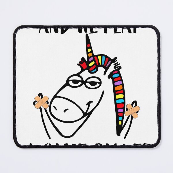 Item preview, Unicorn Shirt PISS ME OF AGAIN A GAME CALLED DUCT, DUCT, TAPE designed and sold by Steve Kane.