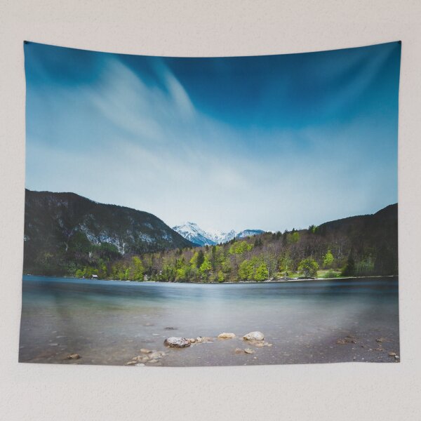Item preview, Lake Bohinj with Alps in Slovenia designed and sold by Patrik Lovrin.
