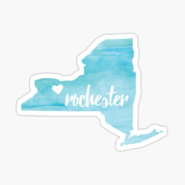 Rochester– blue Sticker