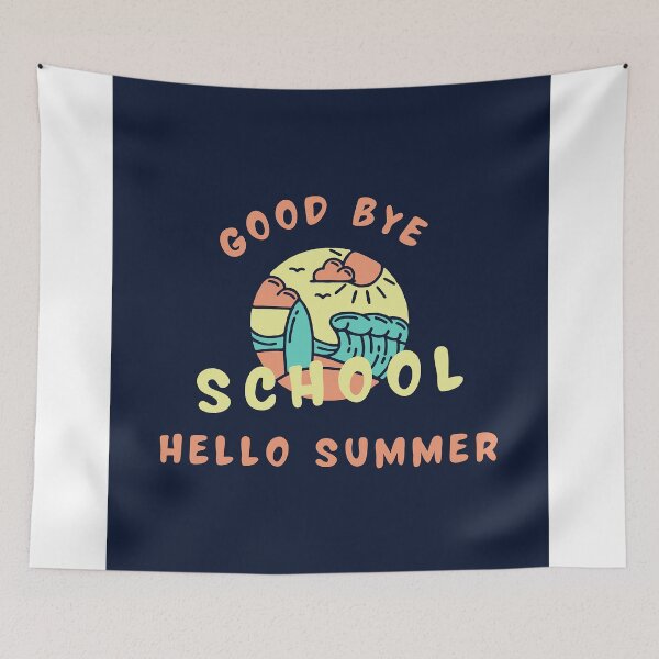 Item preview, Good Bye of school hello summer designed and sold by formylovelydog.