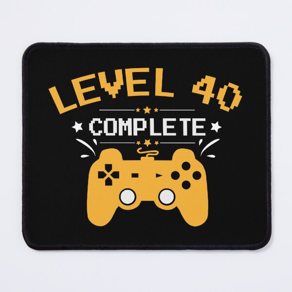 Item preview, Gamer Shirt Level 40 Complete Gaming Birthday Gift Tee designed and sold by haselshirt.