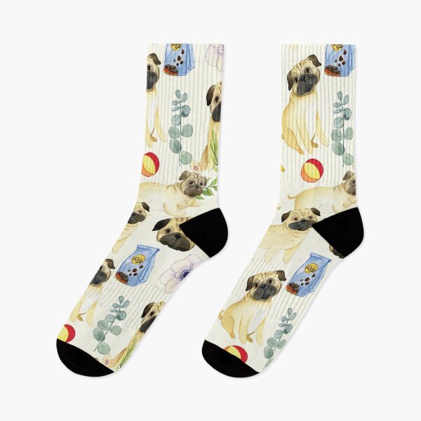 Item preview, Pug dog lover pattern designed and sold by Lolly's Lane Shoppe.