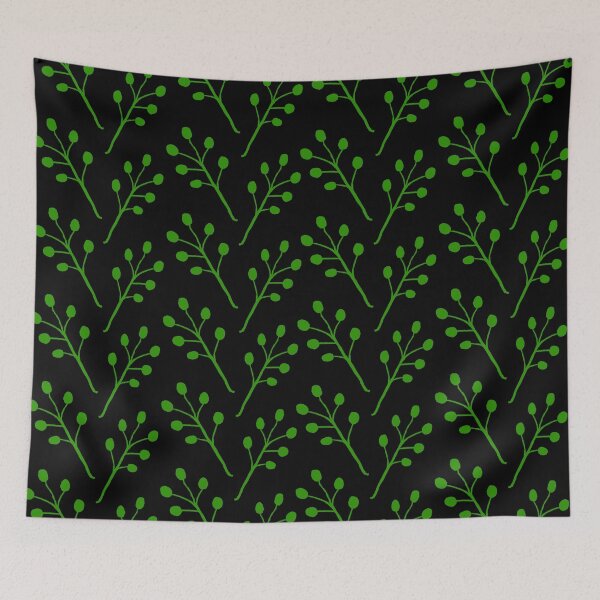 Item preview, Green Botanical Pattern  designed and sold by Manitarka.