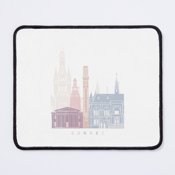 Item preview, DUNDEE SKYLINE POSTER PASTEL designed and sold by paulrommer.