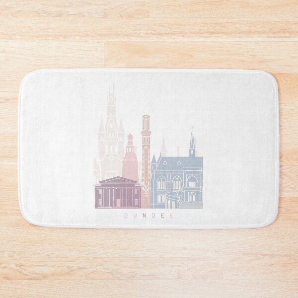 Item preview, DUNDEE SKYLINE POSTER PASTEL designed and sold by paulrommer.