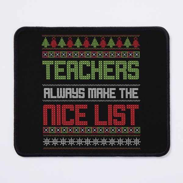 Item preview, Teachers Always Make The Nice List Xmas Gift designed and sold by haselshirt.