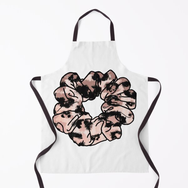 Item preview, VSCO Girl Pink Leopard texture Hair Scrunchie  designed and sold by EpicCreation.