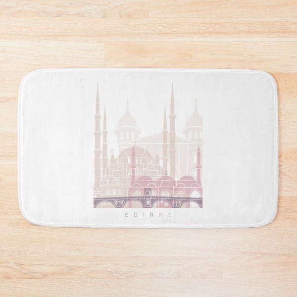 Item preview, EDIRNE SKYLINE POSTER PASTEL designed and sold by paulrommer.
