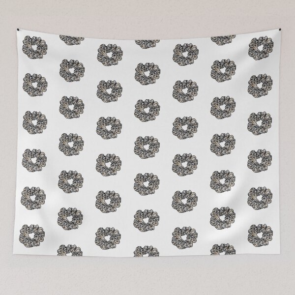 Item preview, VSCO Girl Marble Leopard Pattern Hair Scrunchie  designed and sold by EpicCreation.
