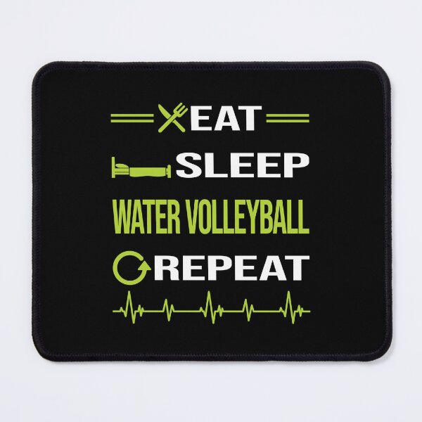 Item preview, Funny Eat Sleep Repeat Water Volleyball designed and sold by HappyTshirt1239.