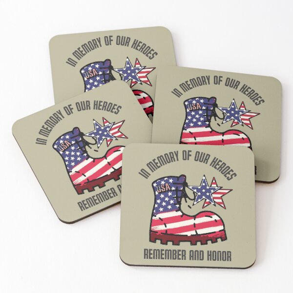 Item preview, In Memory Of Our Heroes Memorial Day designed and sold by VichallanStudio.