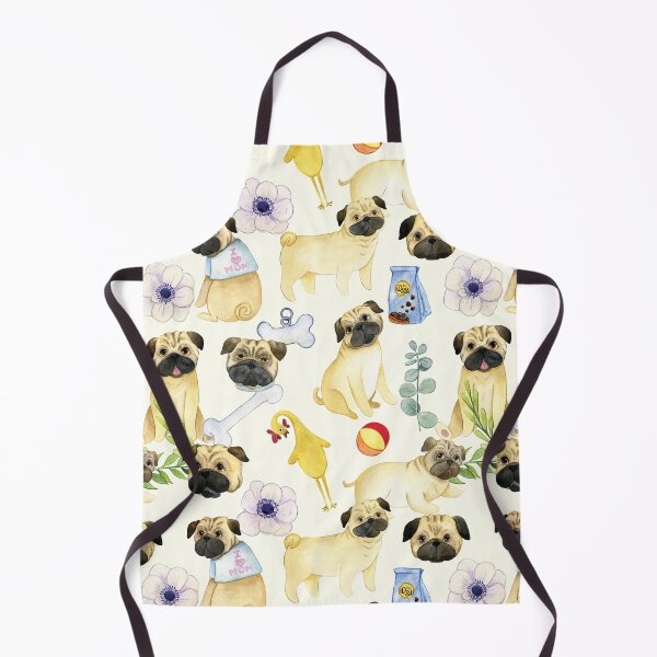 Item preview, Pug dog lover pattern designed and sold by Lolly's Lane Shoppe.