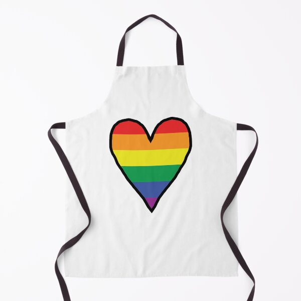 Item preview, Heart Pride Stripes on Valentines Day designed and sold by ellenhenry.