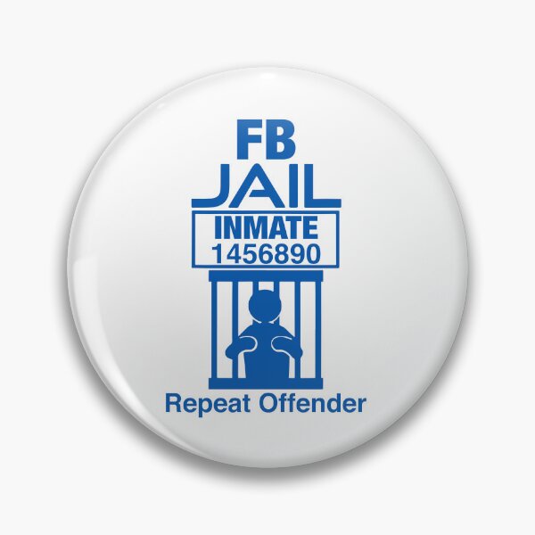 Item preview, FB Jail Inmate Repeat Offender designed and sold by Deborah-Jones.