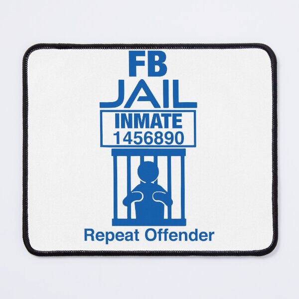 Item preview, FB Jail Inmate Repeat Offender designed and sold by Deborah-Jones.
