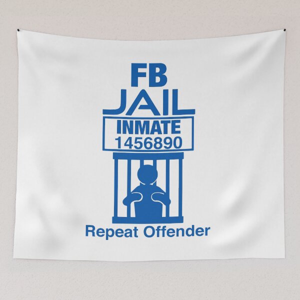 Item preview, FB Jail Inmate Repeat Offender designed and sold by Deborah-Jones.