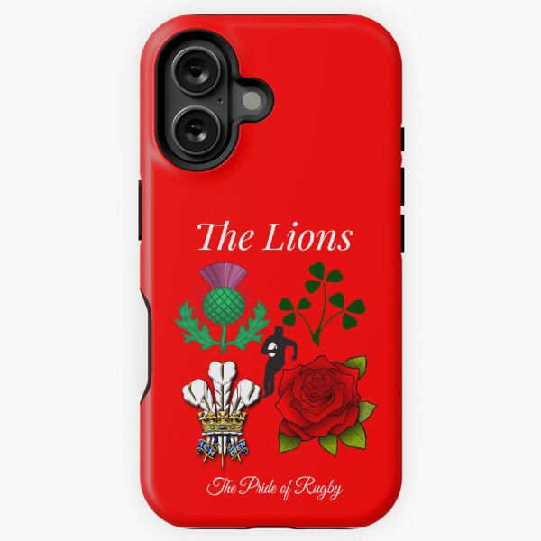 Vista previa del artículo con la obra «Los leones, el orgullo del rugby», diseñado y vendido por Dumelang.