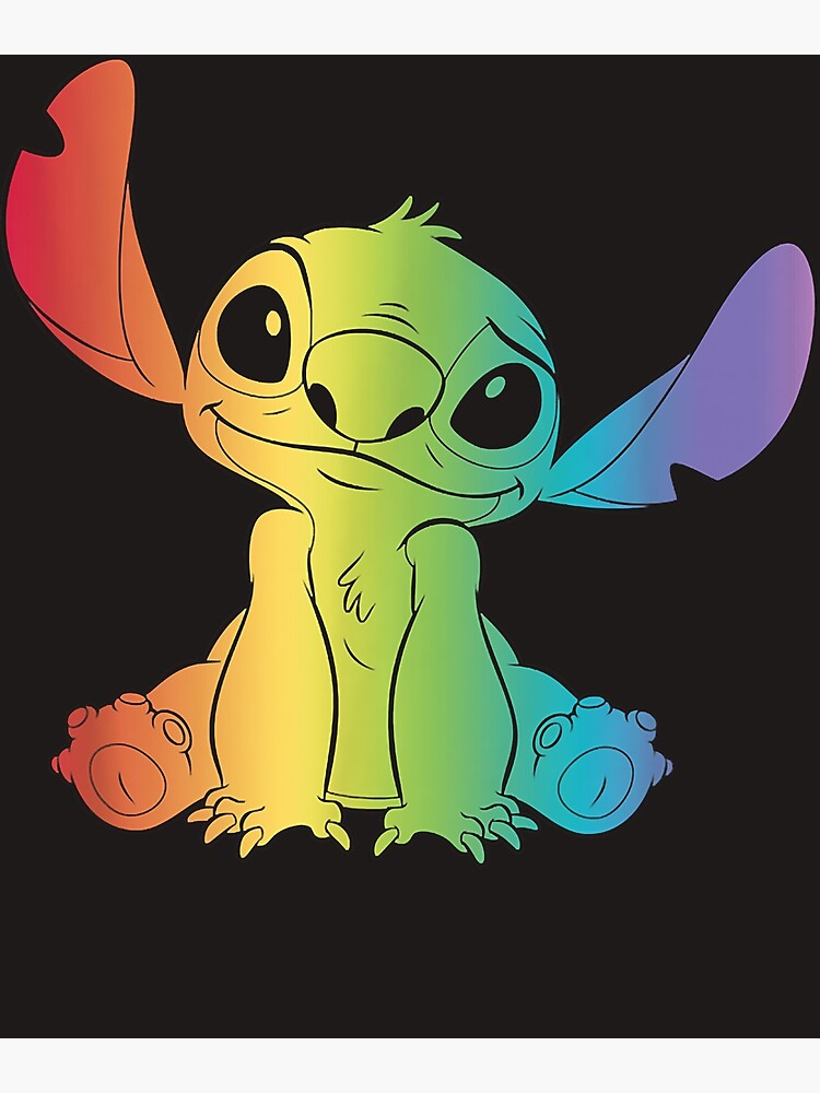 Rainbow Stitch Poster, Zazzle
