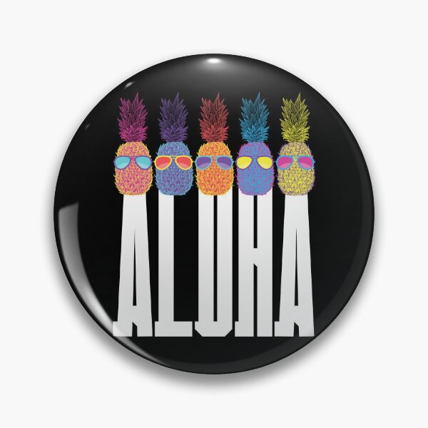 Item preview, Funny Summer Vacay Beach Aloha White Tall Text Pineapples designed and sold by dass-art.