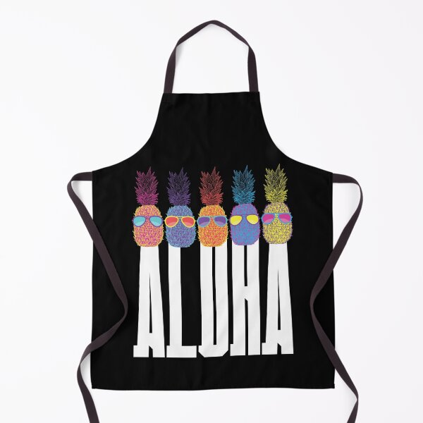 Item preview, Funny Summer Vacay Beach Aloha White Tall Text Pineapples designed and sold by dass-art.
