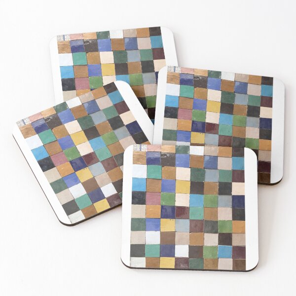 Item preview, zellige moroccan mosaic tilework, traditional moroccan art designed and sold by NoetherSym.