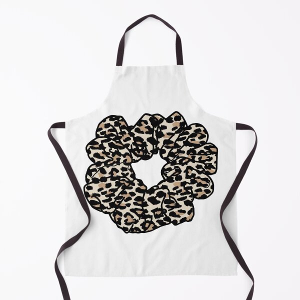 Item preview, VSCO Girl Leopard texture Hair Scrunchie  designed and sold by EpicCreation.
