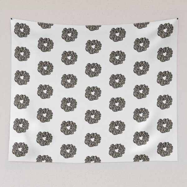 Item preview, VSCO Girl Leopard texture Hair Scrunchie  designed and sold by EpicCreation.