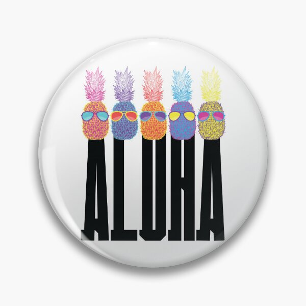 Item preview, Funny Summer Vacay Beach Aloha Black Tall Text Pineapples designed and sold by dass-art.