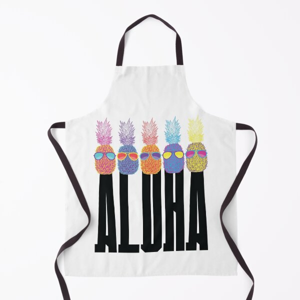 Item preview, Funny Summer Vacay Beach Aloha Black Tall Text Pineapples designed and sold by dass-art.