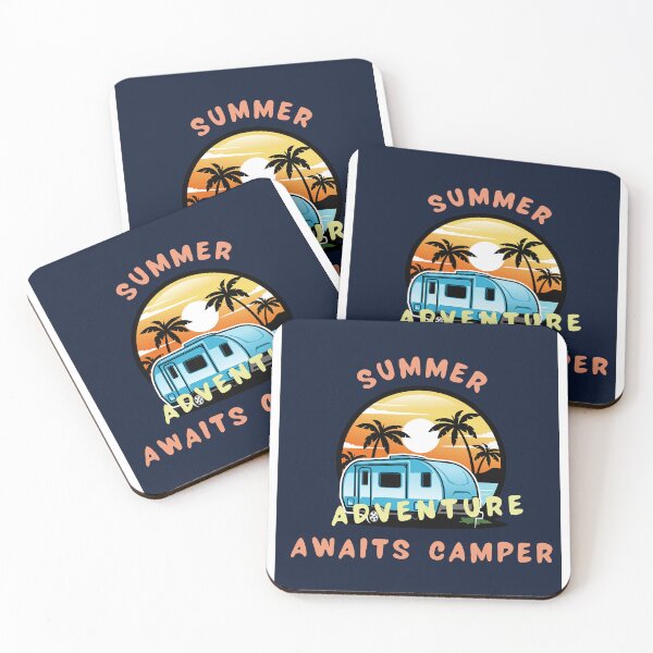 Item preview, Summer Adventure Awaits Camper designed and sold by formylovelydog.