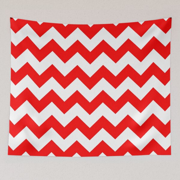 Item preview, Red and White Chevron designed and sold by starrylite.