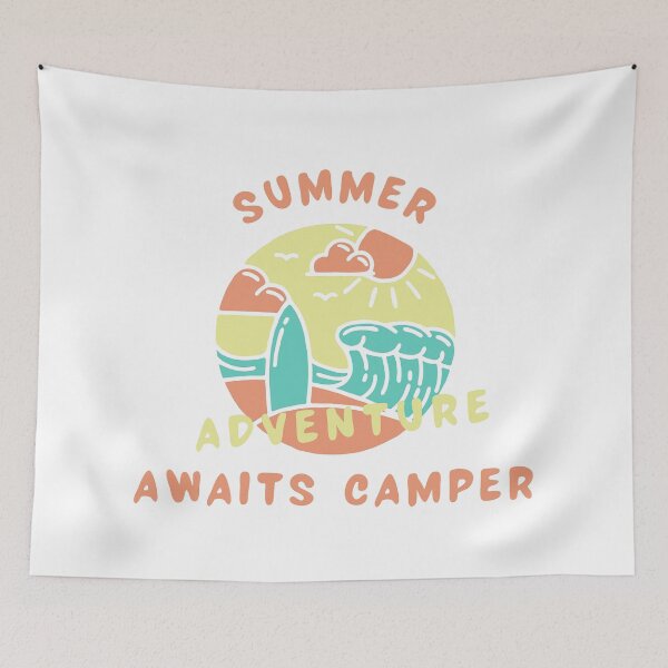 Item preview, Summer Adventure Awaits Camper designed and sold by formylovelydog.