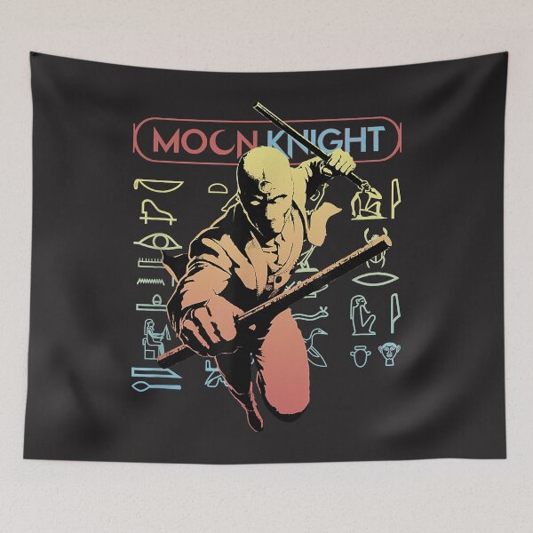 Item preview, Moon Knight Action Poster  designed and sold by KylieGibbonn.