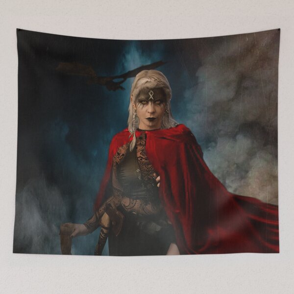 Item preview, This witch had been crafted from the darkness between the stars. designed and sold by strawberries.