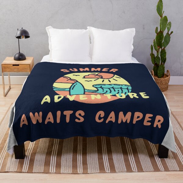 Item preview, Summer Adventure Awaits Camper designed and sold by formylovelydog.