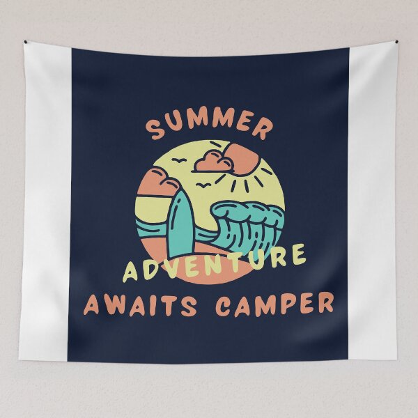 Item preview, Summer Adventure Awaits Camper designed and sold by formylovelydog.