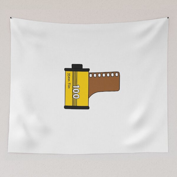 Item preview, 35mm Film Roll | Yellow 100 Analog Film Canister designed and sold by OhLuna.