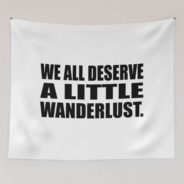 Item preview, We all deserve a little wanderlust designed and sold by Colorfulandfun.