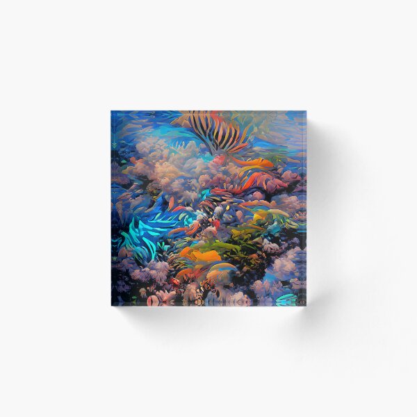 Item preview, Colorful Sea Garden designed and sold by AbstractDreamz.