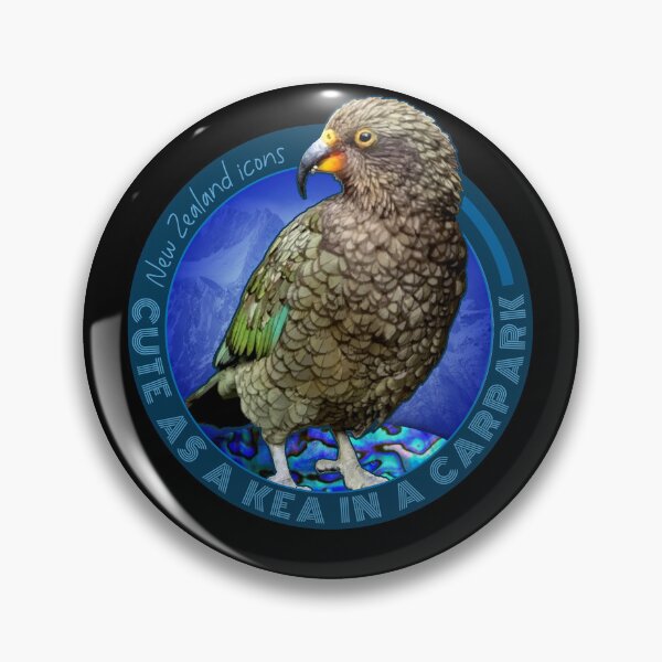 Item preview, CUTE AS A KEA NEW ZEALAND  designed and sold by Madjack Tees Kiwi SuperStore.