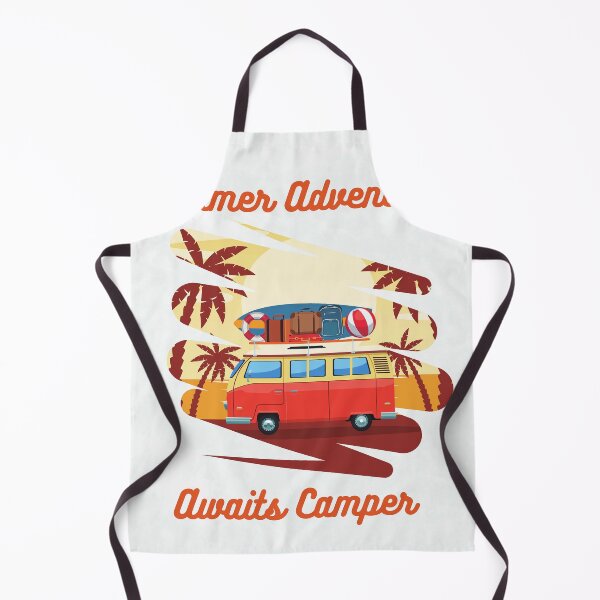 Item preview, Summer Adventure Awaits Camper designed and sold by formylovelydog.
