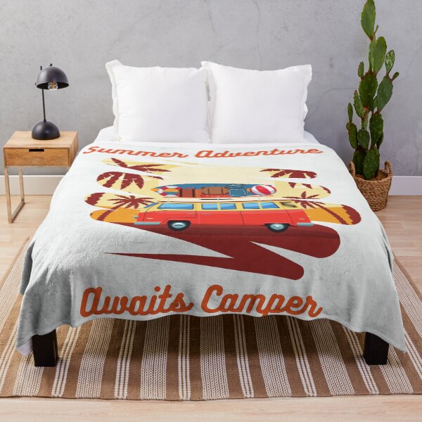 Item preview, Summer Adventure Awaits Camper designed and sold by formylovelydog.