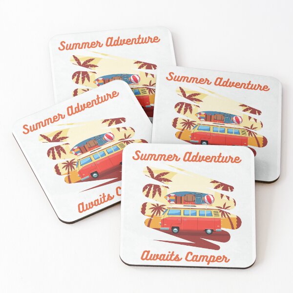 Item preview, Summer Adventure Awaits Camper designed and sold by formylovelydog.