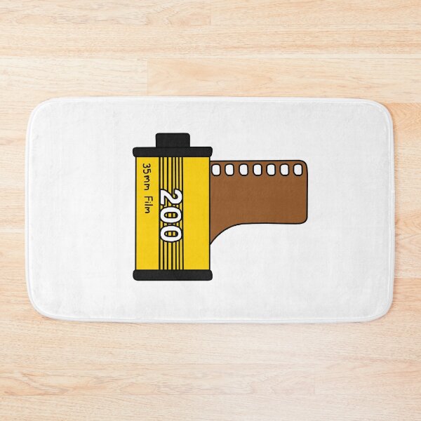 Item preview, 35mm Film Roll | Yellow & Black 200 Analog Film Canister designed and sold by OhLuna.